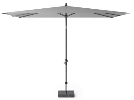 Parasol ogrodowy RIVA  kolor stelazu Anthracite  kolor Light grey  3 x 2 m
