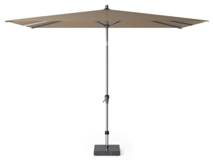 Parasol ogrodowy RIVA  kolor stelazu Anthracite  kolor Taupe  3 x 2 m
