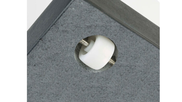 Podstawa granitowa AREZZO  czarny matowy granit 90 kg