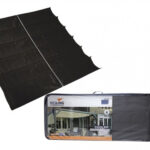 Roleta rzymska 29 m x 3 m kolor Czarny