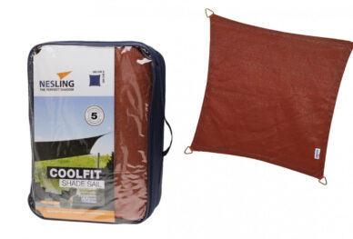 Zagiel  kwadrat 5 x 5 m kolor Ceglasty