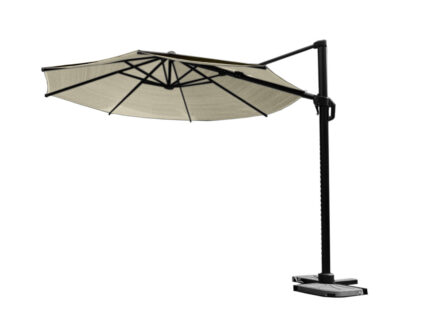 Parasol przeciwsloneczny 360 COOLFIT  Zlamana biel  350 cm