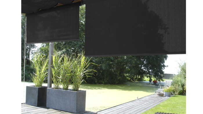 Roleta pionowa 148 x 24 m kolor Czarny