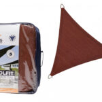 Zagiel  trojkat 5 x 5 x 5 m kolor Ceglasty