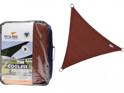 Zagiel  trojkat 5 x 5 x 5 m kolor Ceglasty