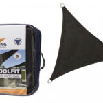 Zagiel  trojkat 36 x 36 x 36 m kolor Czarny