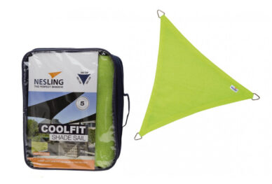 Zagiel  trojkat 36 x 36 x 36 m kolor Limonka