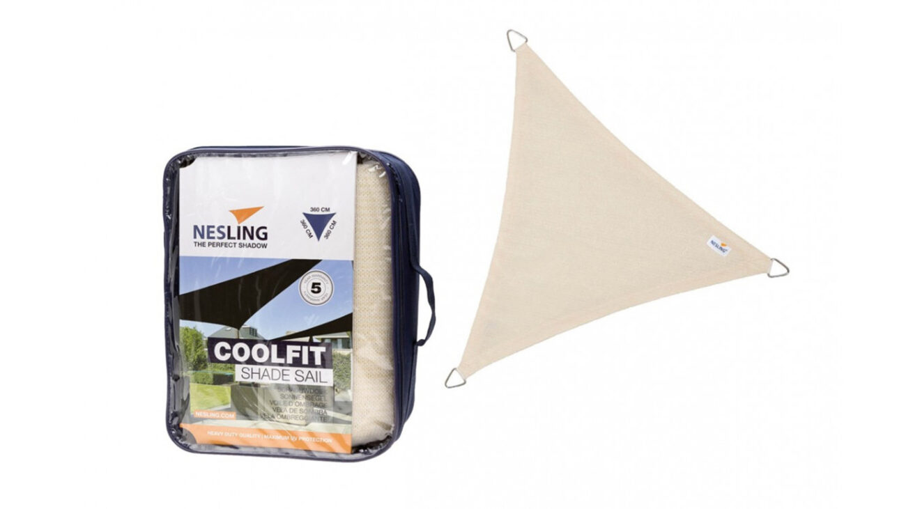 Zagiel  trojkat 36 x 36 x 36 m kolor Zlamana biel