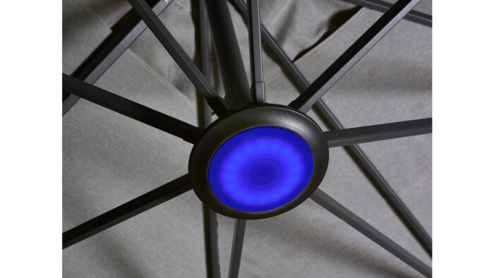Oswietlenie LED RGB do parasoli