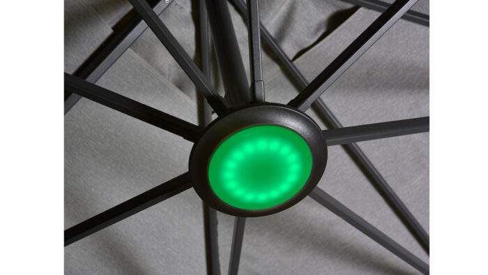 Oswietlenie LED RGB do parasoli