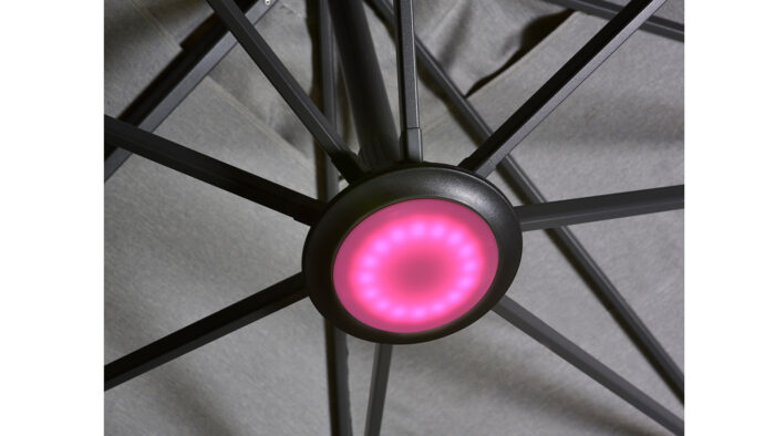 Oswietlenie LED RGB do parasoli