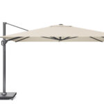 Parasol ogrodowy CHALLENGER T PREMIUM  kolor stelazu Anthracite  kolor Champagne  4 x 3 m