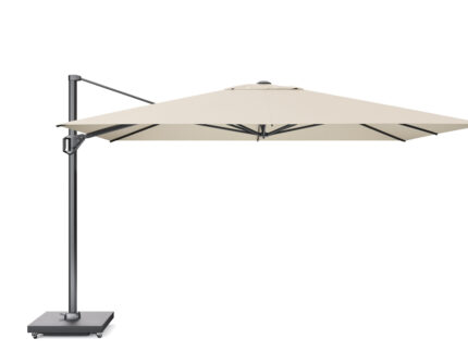 Parasol ogrodowy CHALLENGER T PREMIUM  kolor stelazu Anthracite  kolor Champagne  4 x 3 m
