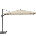 Parasol ogrodowy CHALLENGER T PREMIUM  kolor stelazu Anthracite  kolor Champagne  35 x 26 m