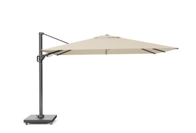 Parasol ogrodowy CHALLENGER T PREMIUM  kolor stelazu Anthracite  kolor Champagne  35 x 26 m