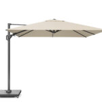 Parasol ogrodowy CHALLENGER T PREMIUM  kolor stelazu Anthracite  kolor Champagne  3 x 3 m