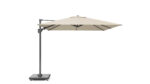 Parasol ogrodowy CHALLENGER T PREMIUM  kolor stelazu Anthracite  kolor Champagne  3 x 3 m