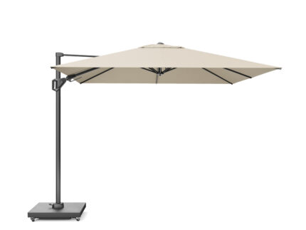 Parasol ogrodowy CHALLENGER T PREMIUM  kolor stelazu Anthracite  kolor Champagne  3 x 3 m