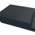 Lamele aluminiowe do uchwytów - antracyt