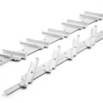 Uchwyty do lameli - białe