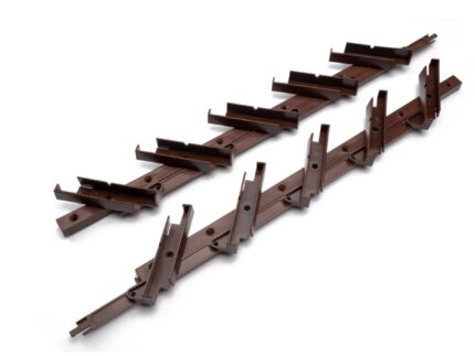 Uchwyty do lameli - brązowe