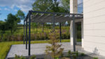 Pergola aluminiowa PS1 400 x 390 cm - Srebrny - obrazek 4