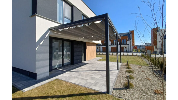 Pergola aluminiowa PS2 400 x 520 cm - Zamówienie indywidualne - obrazek 4