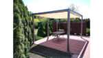 Pergola aluminiowa PW 230 x 420 cm - Srebrny - obrazek 3