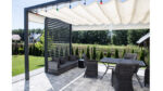 Pergola aluminiowa PS1 230 x 520 cm - Antracyt - obrazek 5