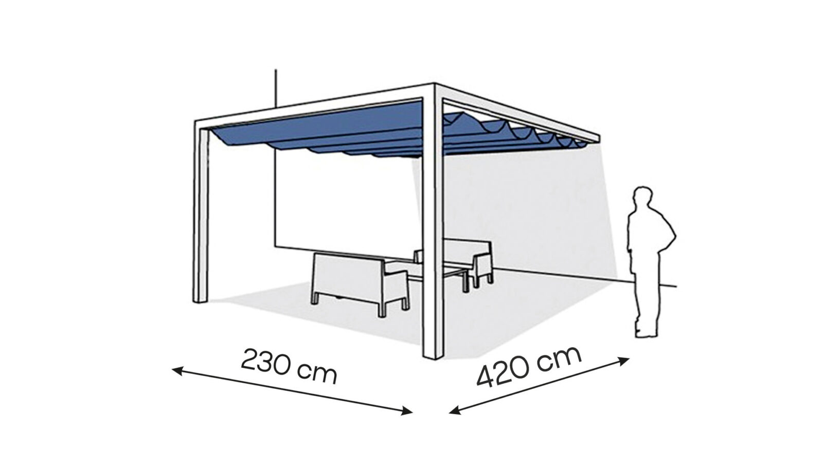 pergola-_aluminiowa_przyscienna1_mala_230x420-scaled-1.jpg Pergola aluminiowa PS1 230 x 420 cm - Biały - obrazek 1