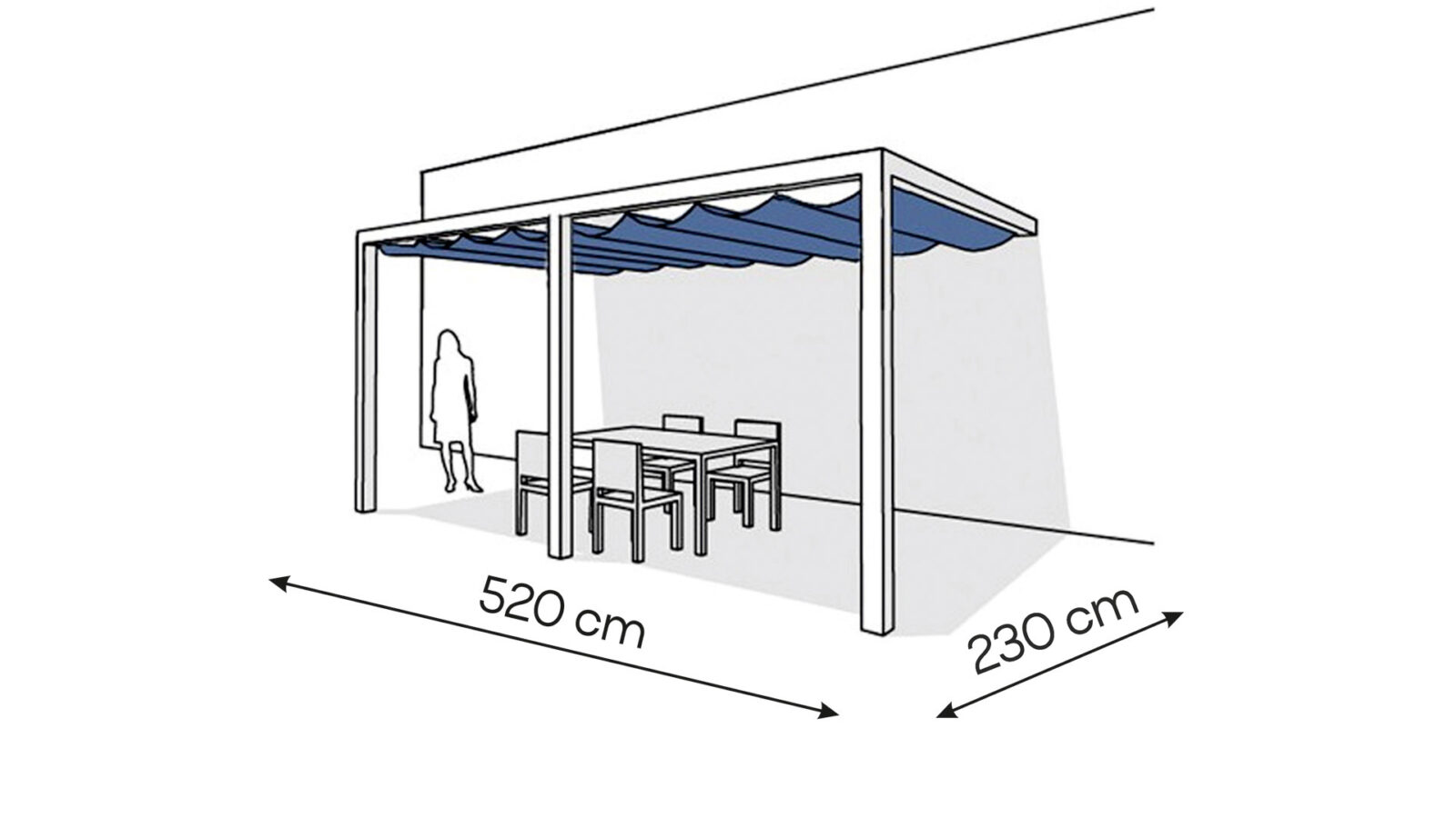 pergola-_aluminiowa_przyscienna2_duza_230x520-scaled-1.jpg Pergola aluminiowa PS2 230 x 520 cm - Biały - obrazek 1