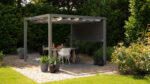 Pergola aluminiowa PW 230 x 420 cm - Srebrny - obrazek 2