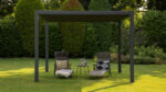 Pergola aluminiowa PW 230 x 520 cm - Antracyt - obrazek 4